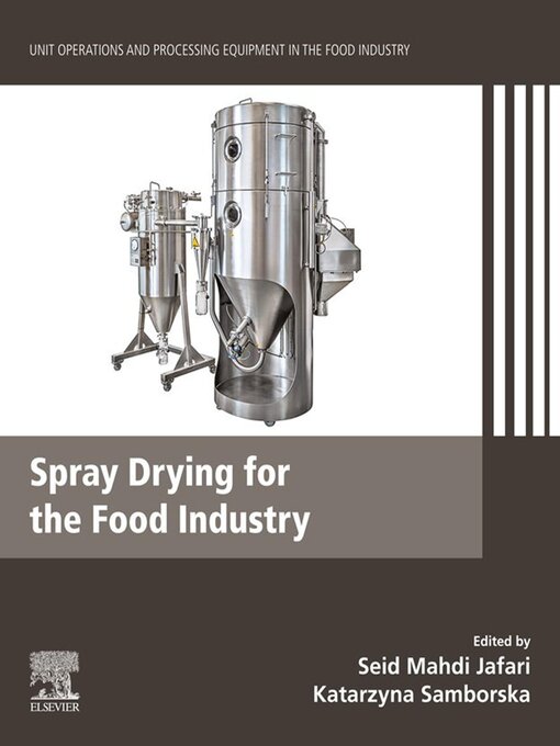 Title details for Spray Drying for the Food Industry by Seid Mahdi Jafari - Wait list